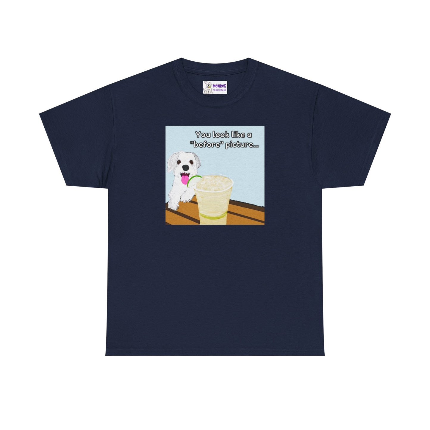 Funny Dog Lover Insult Tee - You Look Like A “Before” Picture