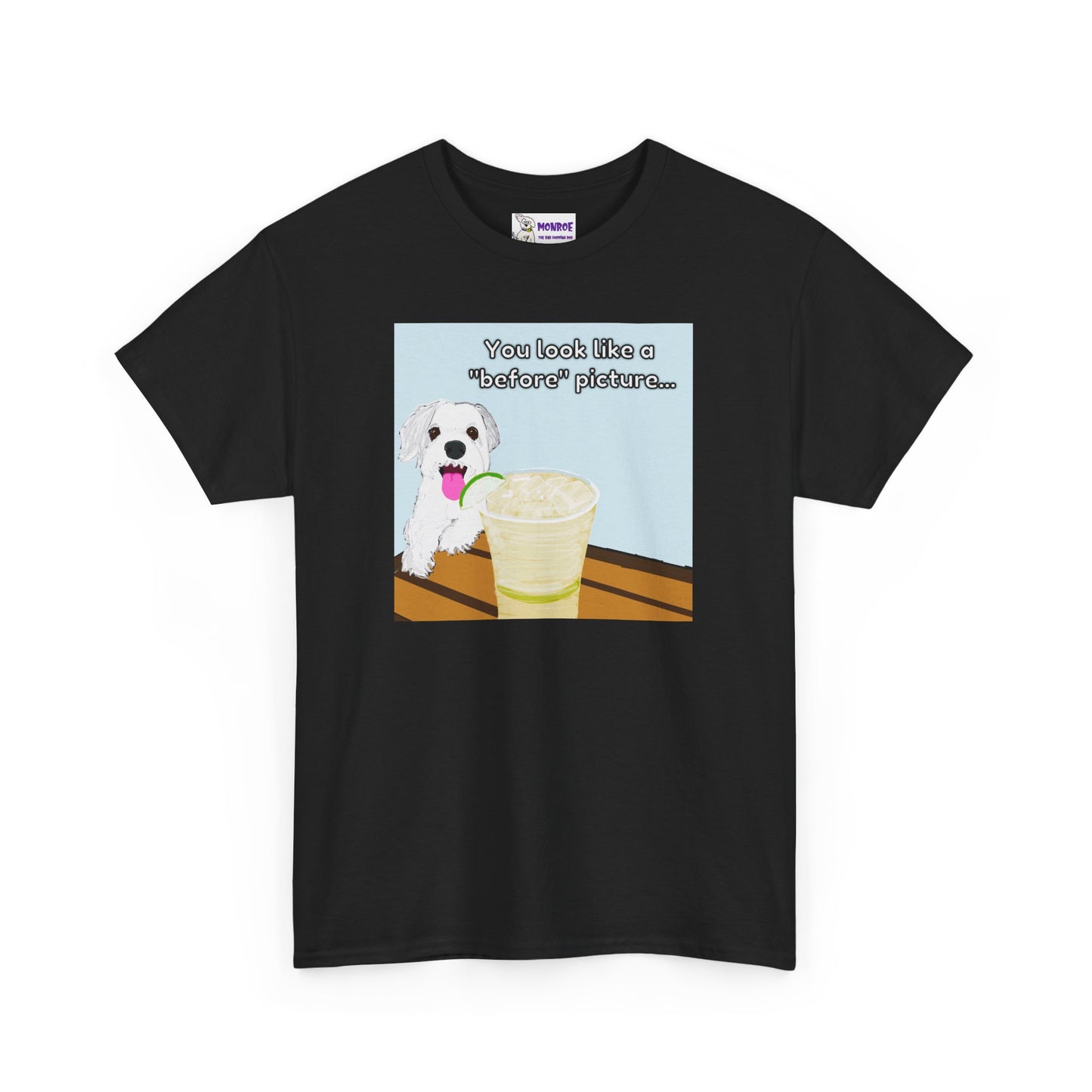 Funny Dog Lover Insult Tee - You Look Like A “Before” Picture