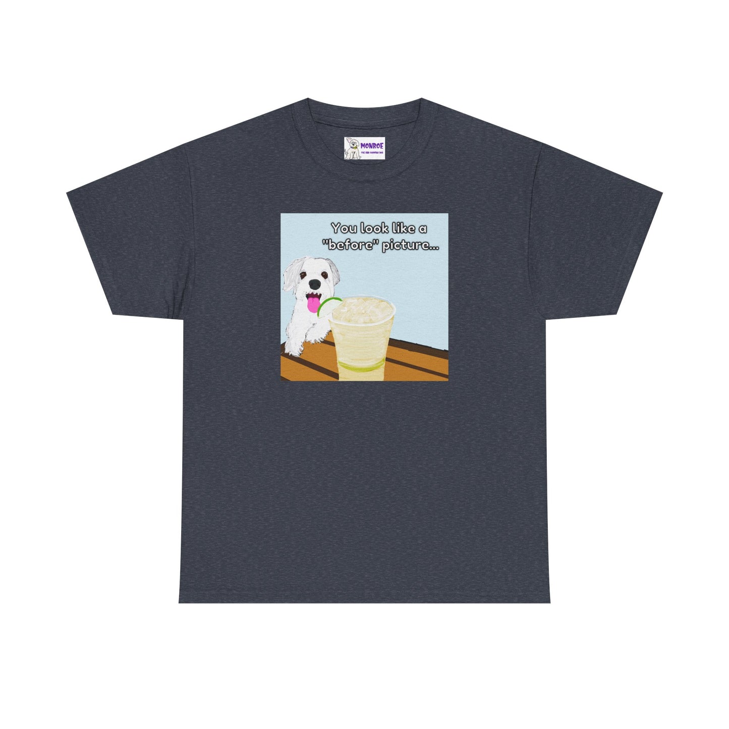 Funny Dog Lover Insult Tee - You Look Like A “Before” Picture