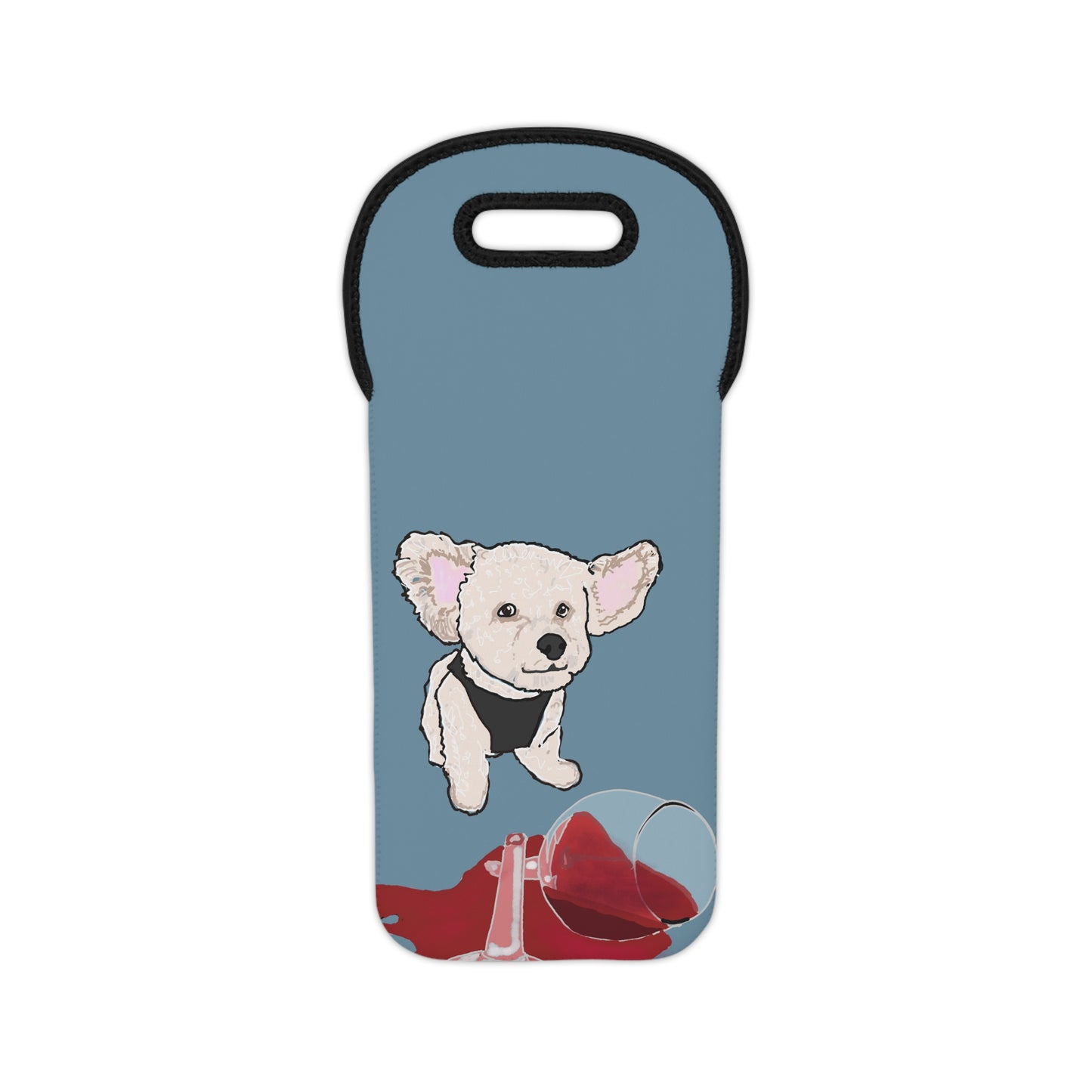 Charming Wine Tote Bag with Cute Pet Illustrations, Ideal for Animal Lovers, Gift for Wine Enthusiasts, Perfect for Picnics, Parties, [...]